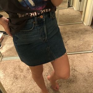 H & M denim skirt